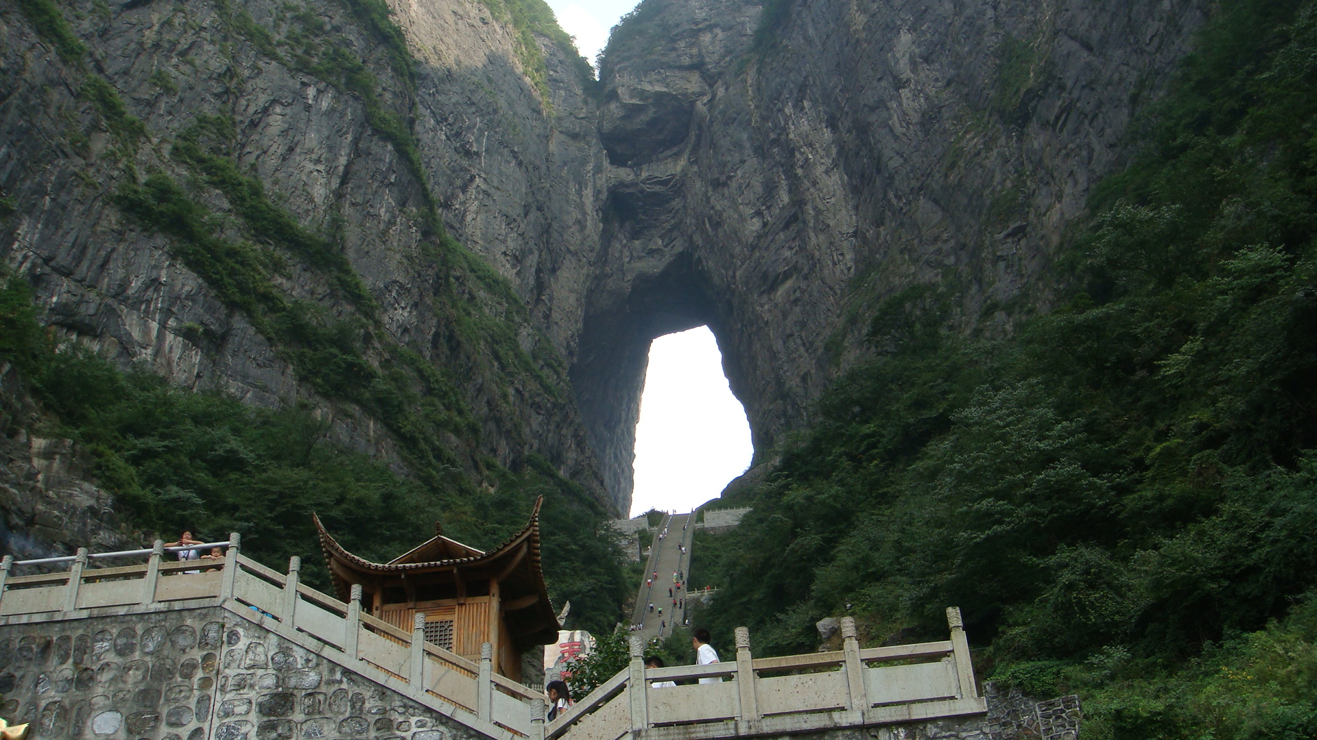 张家界天门洞